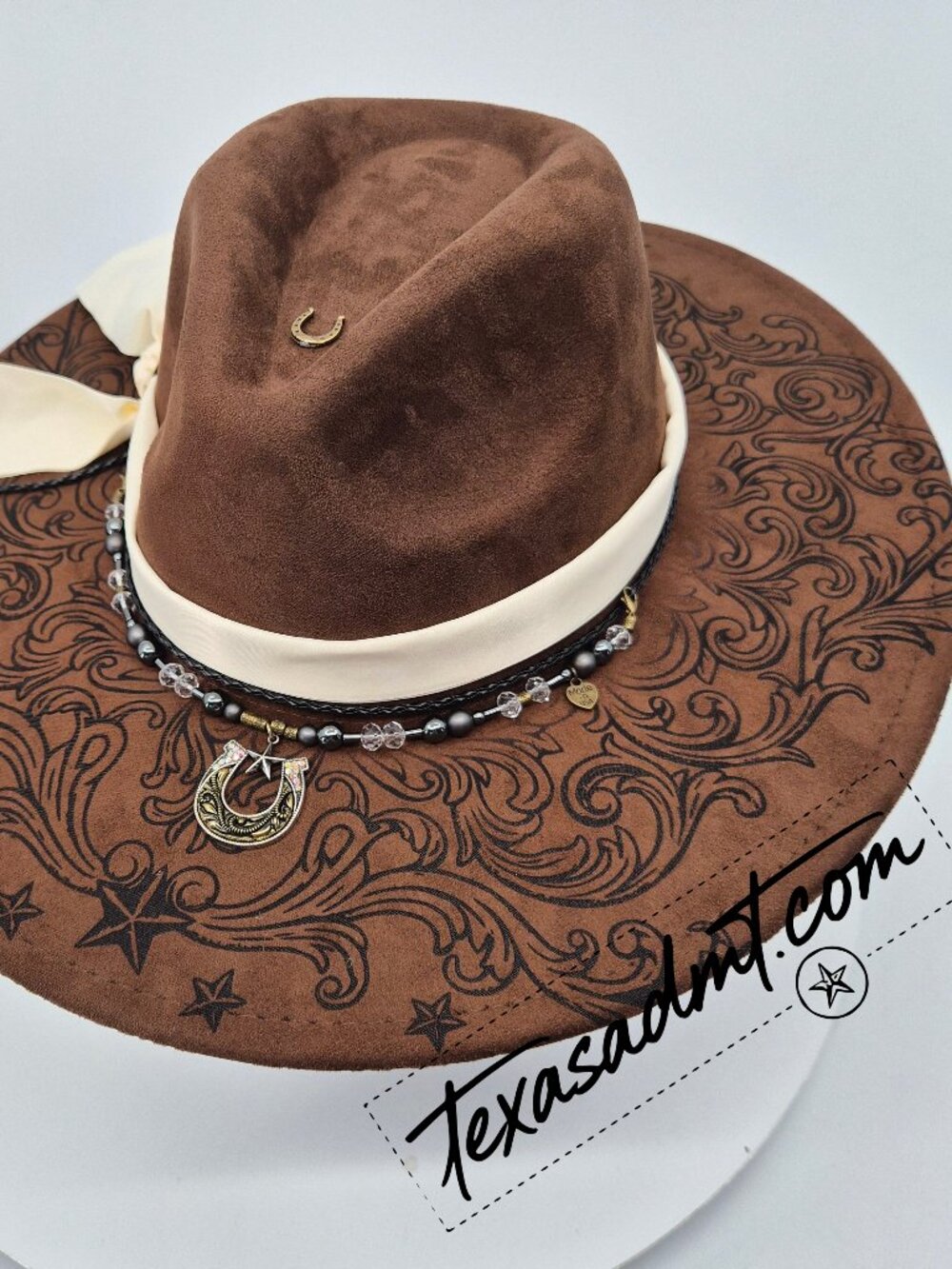 The Lone Star – Custom Engraved Western Hat